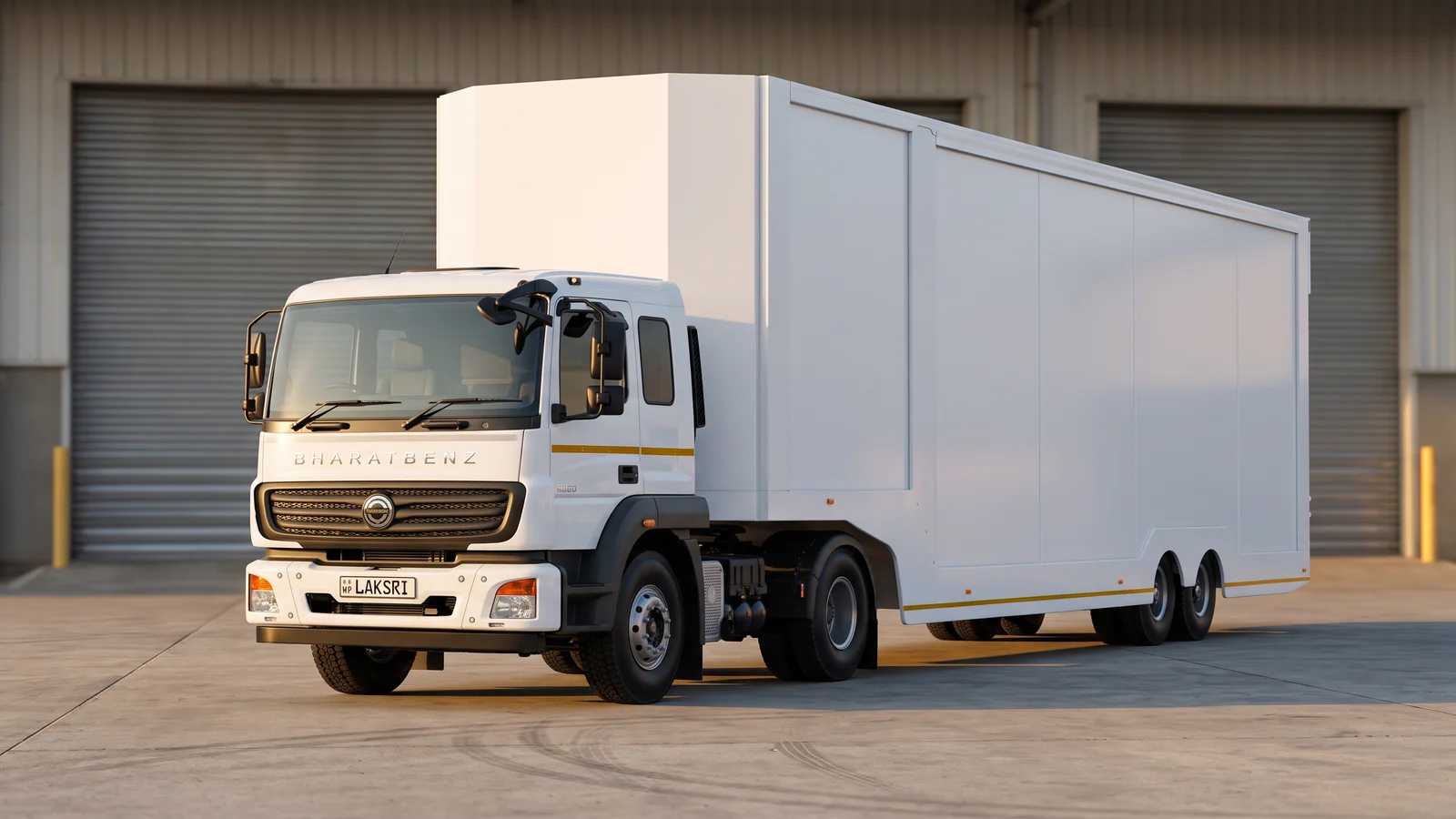 bharatbenz heavy-duty-t in orugodawatta yard