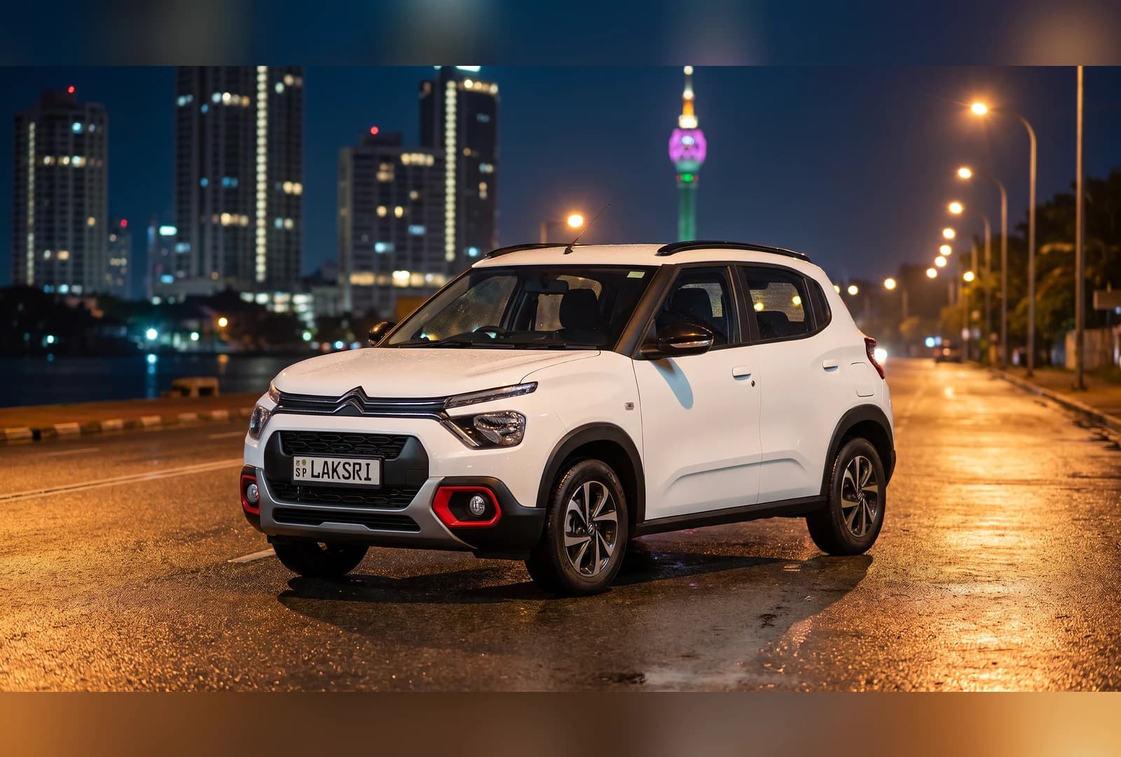 Citroen C3 at Colombo waterfront