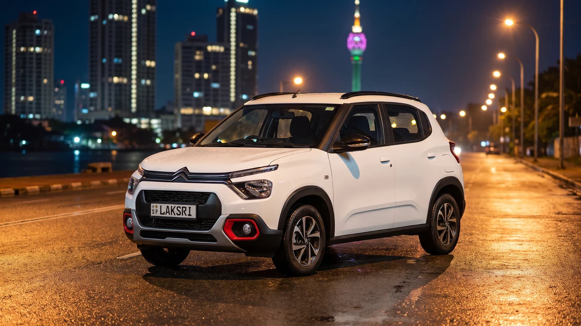 Citroen C3 at Colombo waterfront