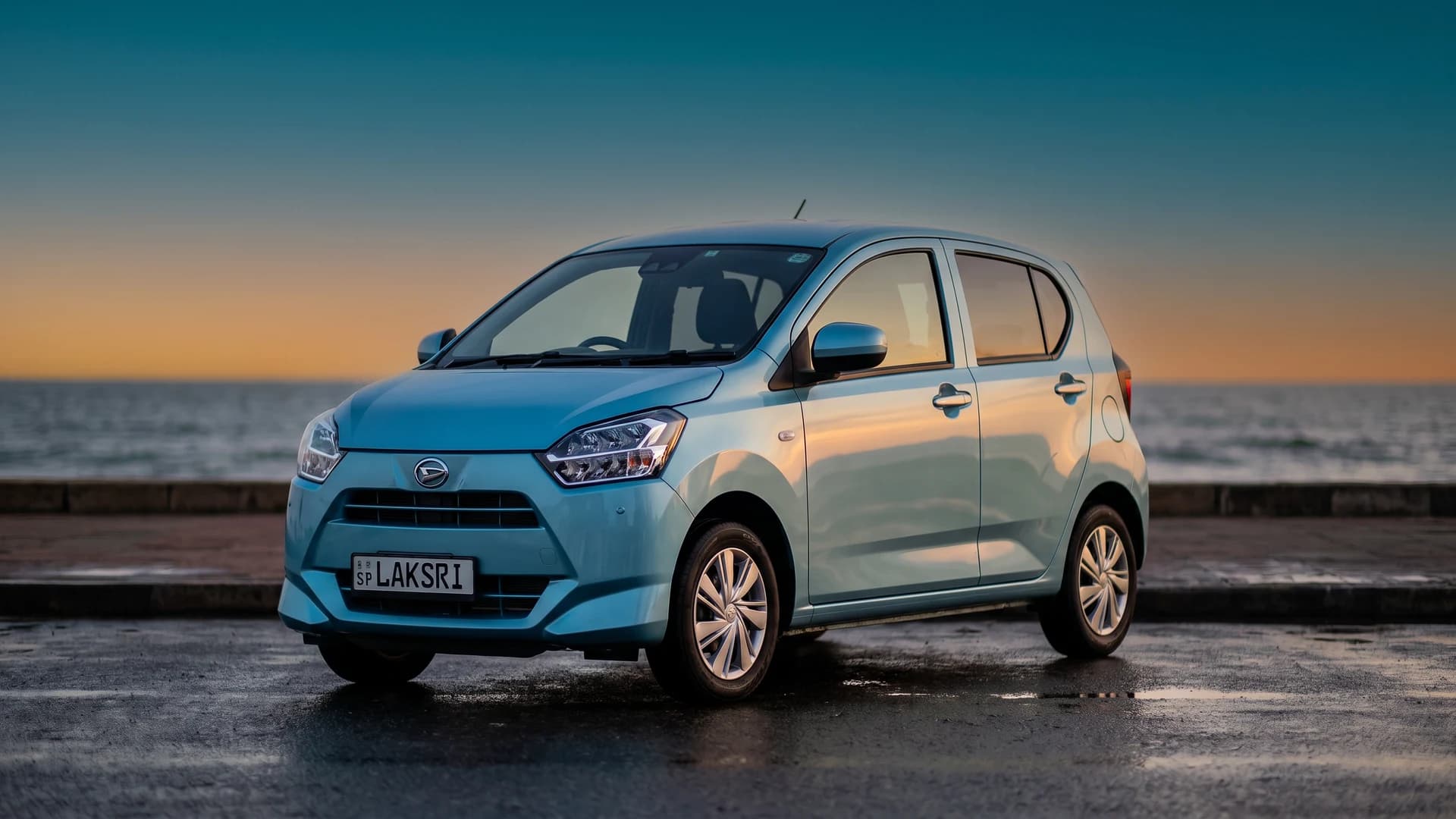 Daihatsu Mira e:S in Galle Face Green, Colombo