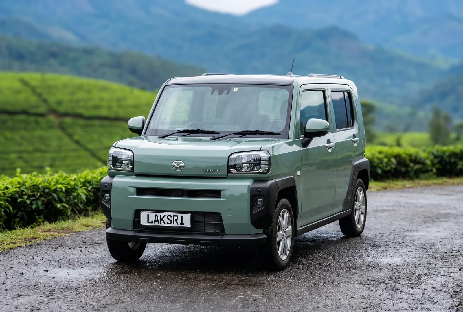 daihatsu taft on the knuckles range road