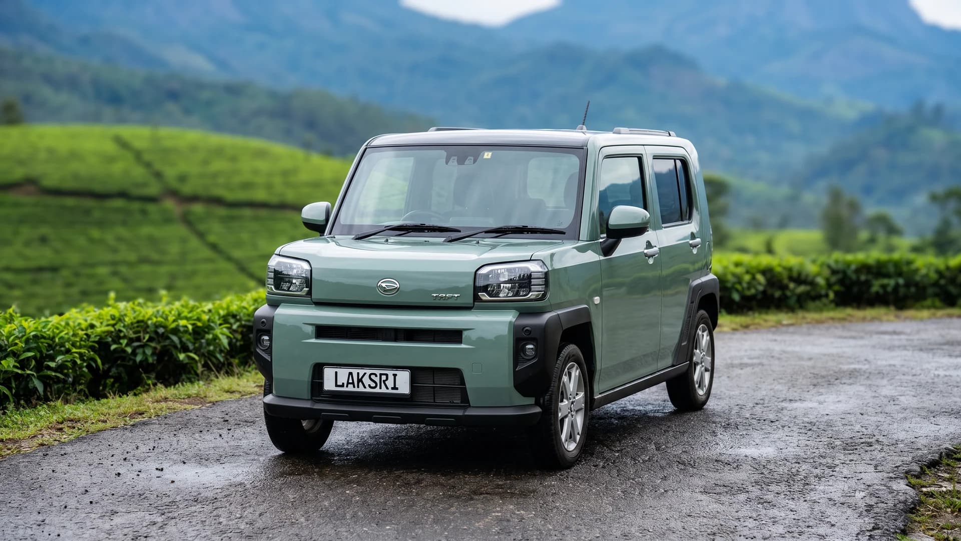 daihatsu taft on the knuckles range road