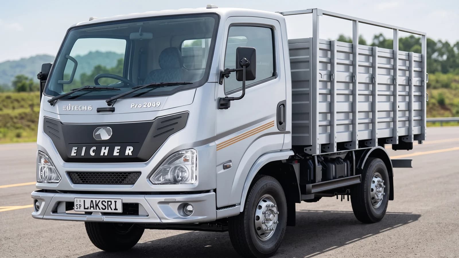 eicher pro-2000 in expressway rest