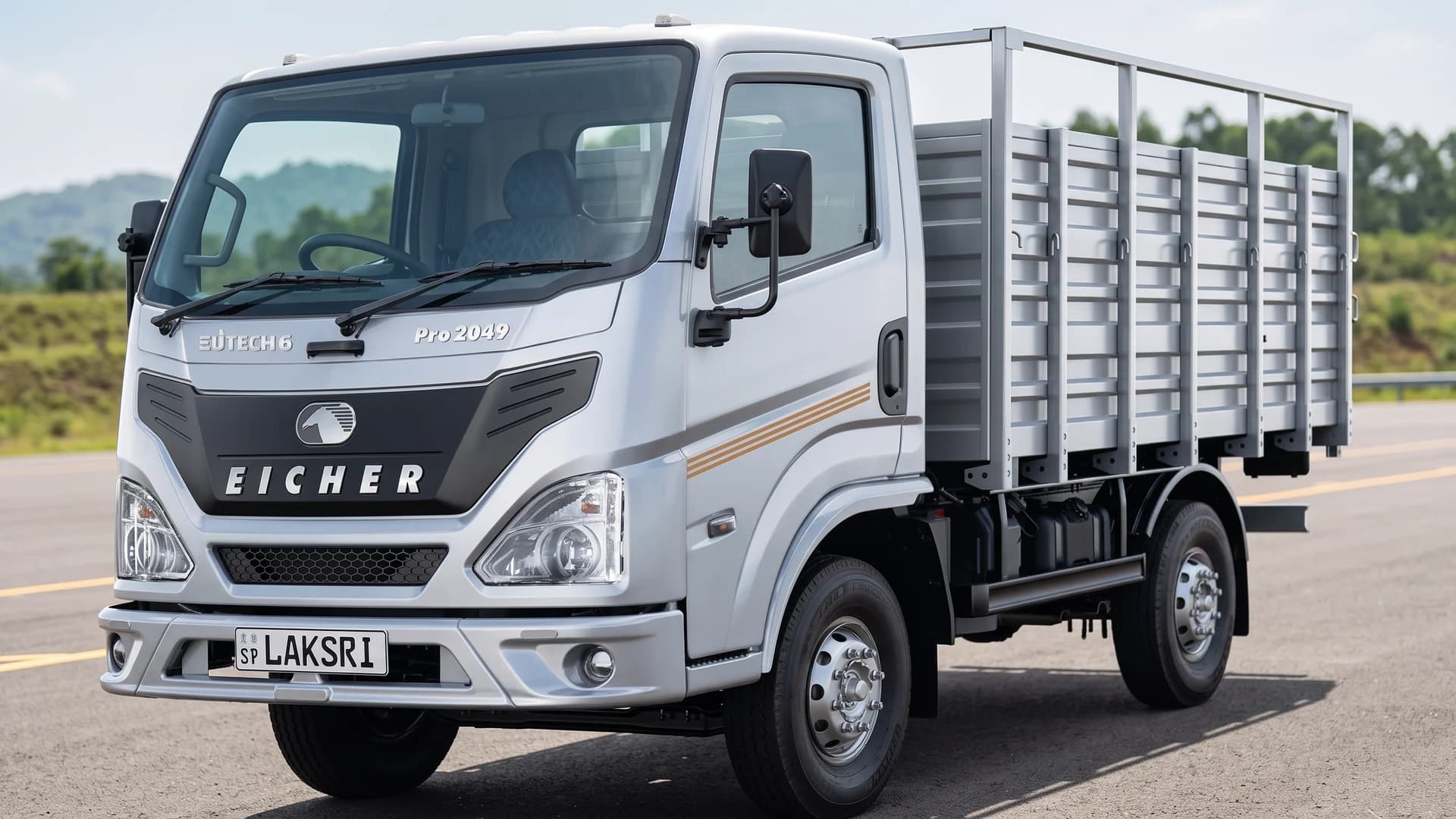 eicher pro-2000 in expressway rest