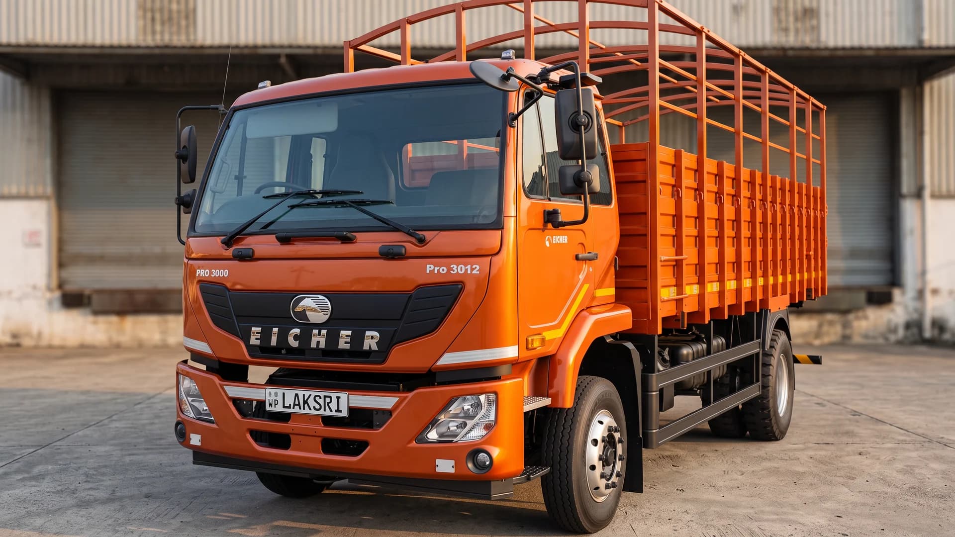 eicher pro-3000 in orugodawatta yard