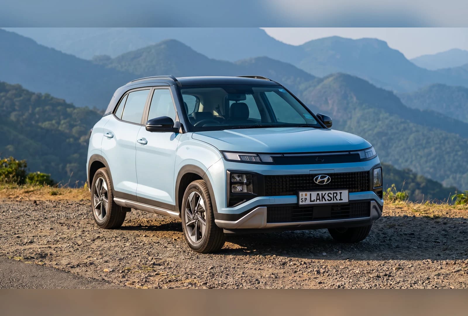 Hyundai Creta Electric at the Knuckles range
