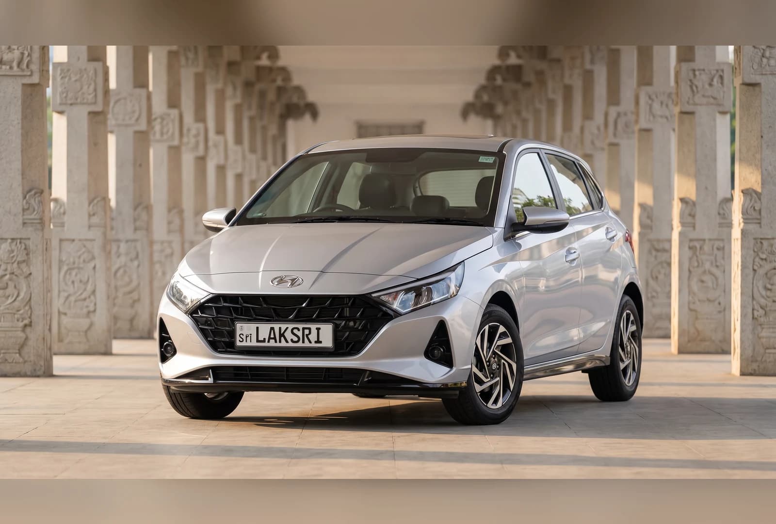 Hyundai i20 at Independence Square, Colombo