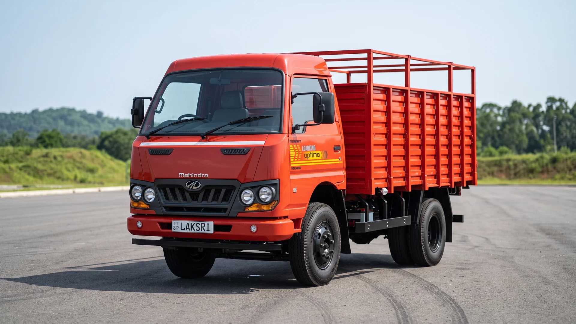 mahindra loadking-optimo in expressway rest
