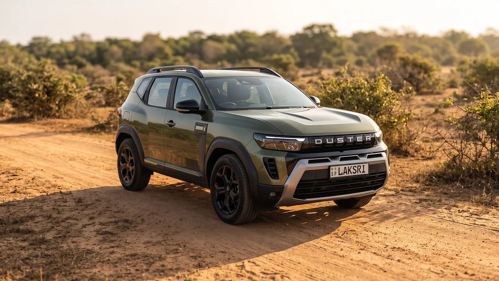 renault duster in yala approach