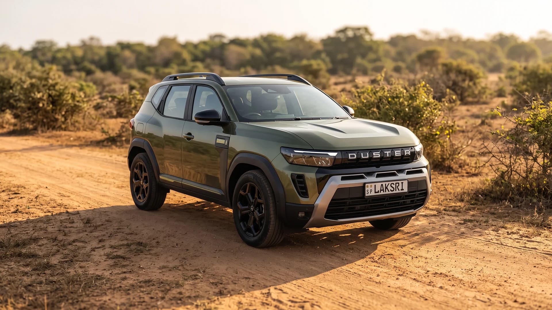 renault duster in yala approach
