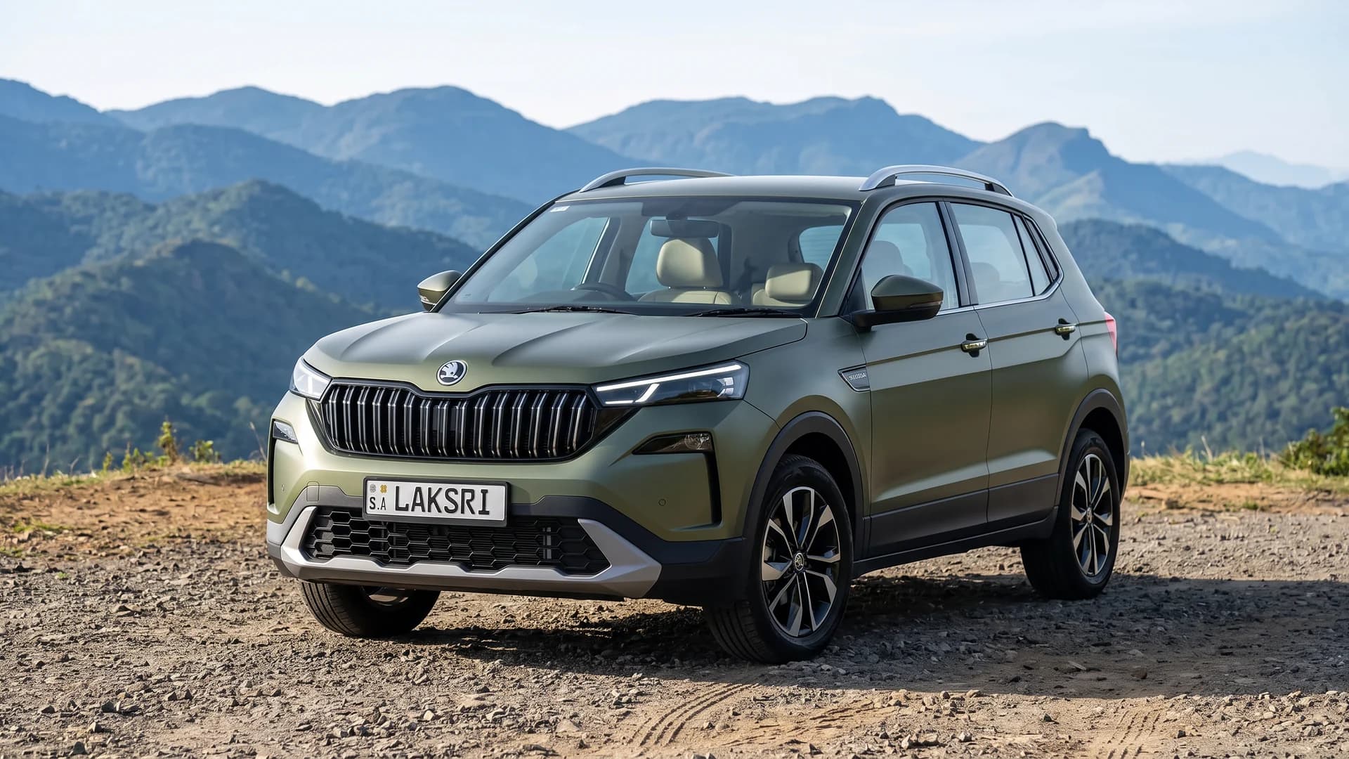 skoda kushaq in knuckles road
