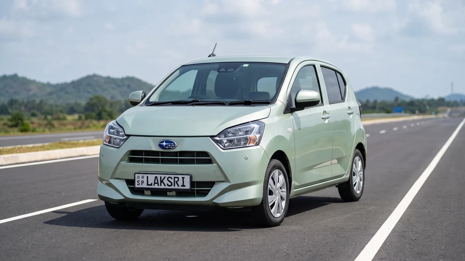Subaru Pleo Plus in the Southern Expressway