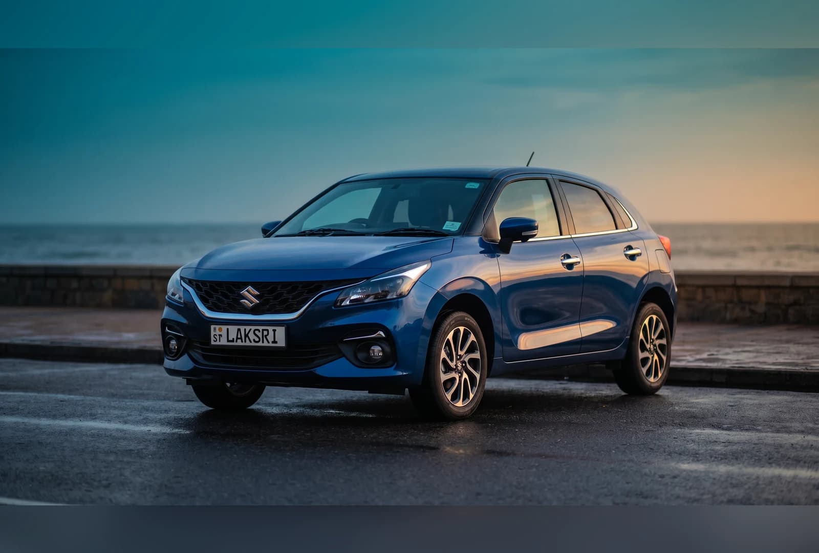Suzuki Baleno at Galle Face Green, Colombo