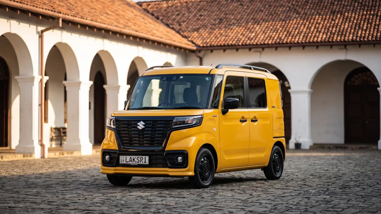 Suzuki Spacia Base in the Old Dutch Hospital precinct, Colombo Fort