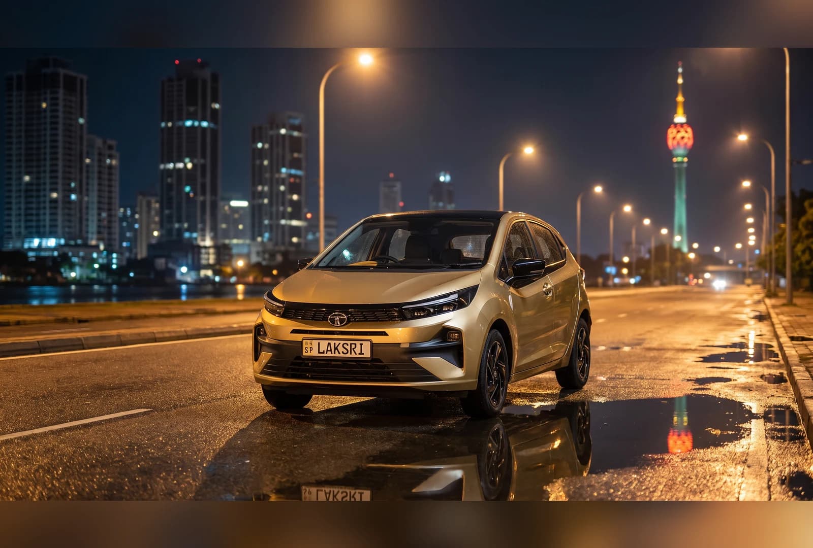 Tata Altroz at Colombo waterfront