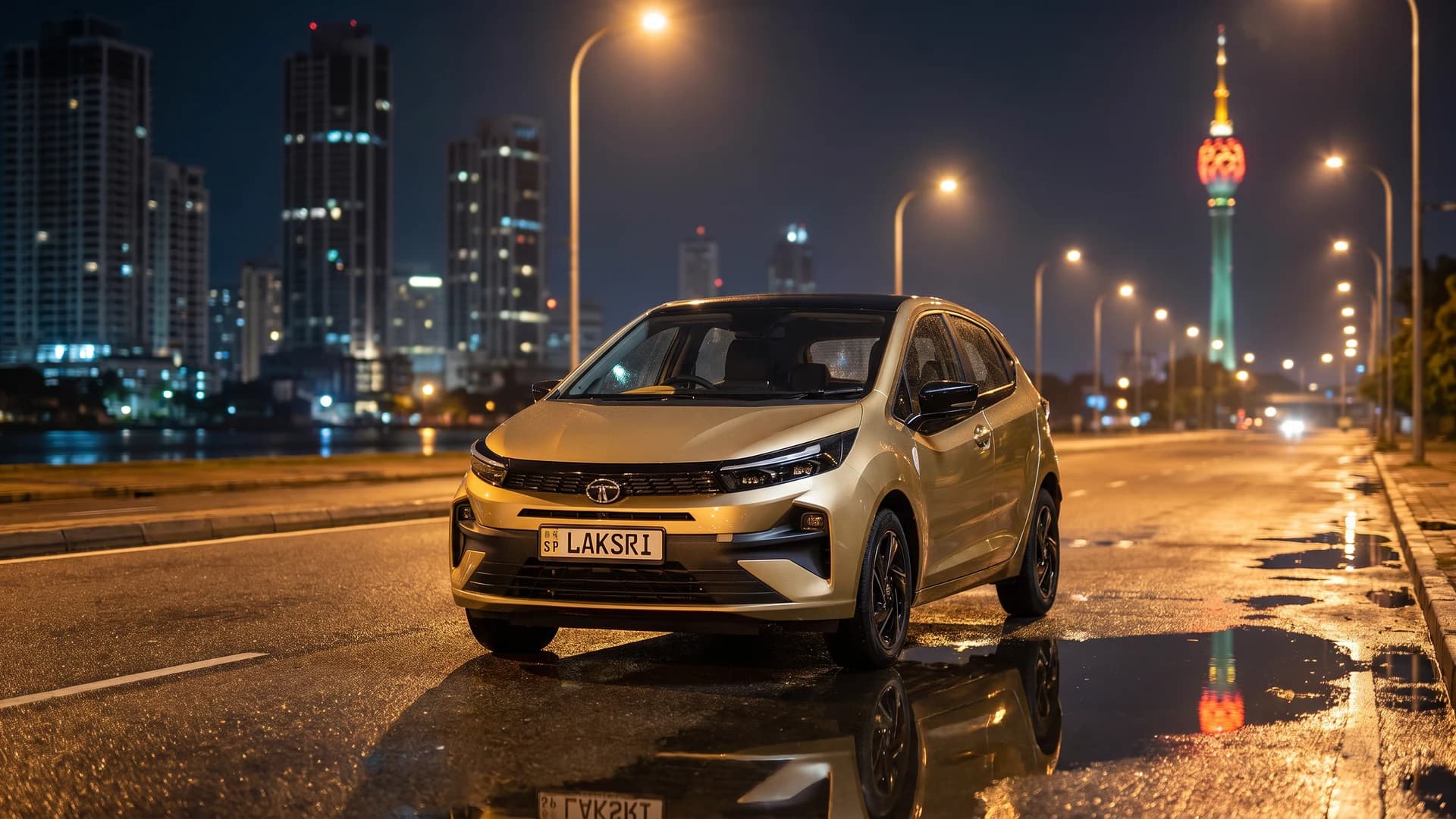 Tata Altroz at Colombo waterfront