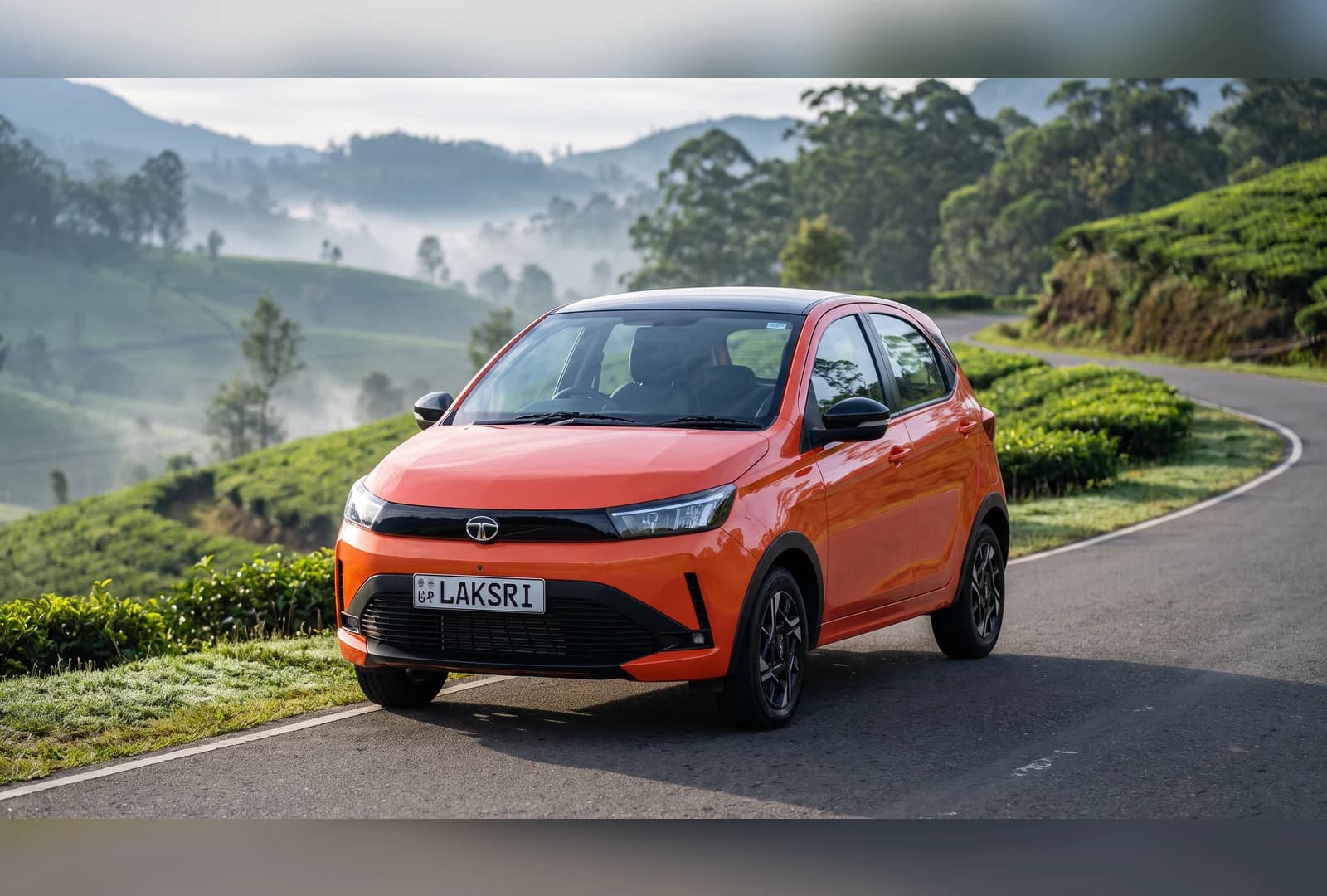 Tata Tiago at the tea country above Nuwara Eliya