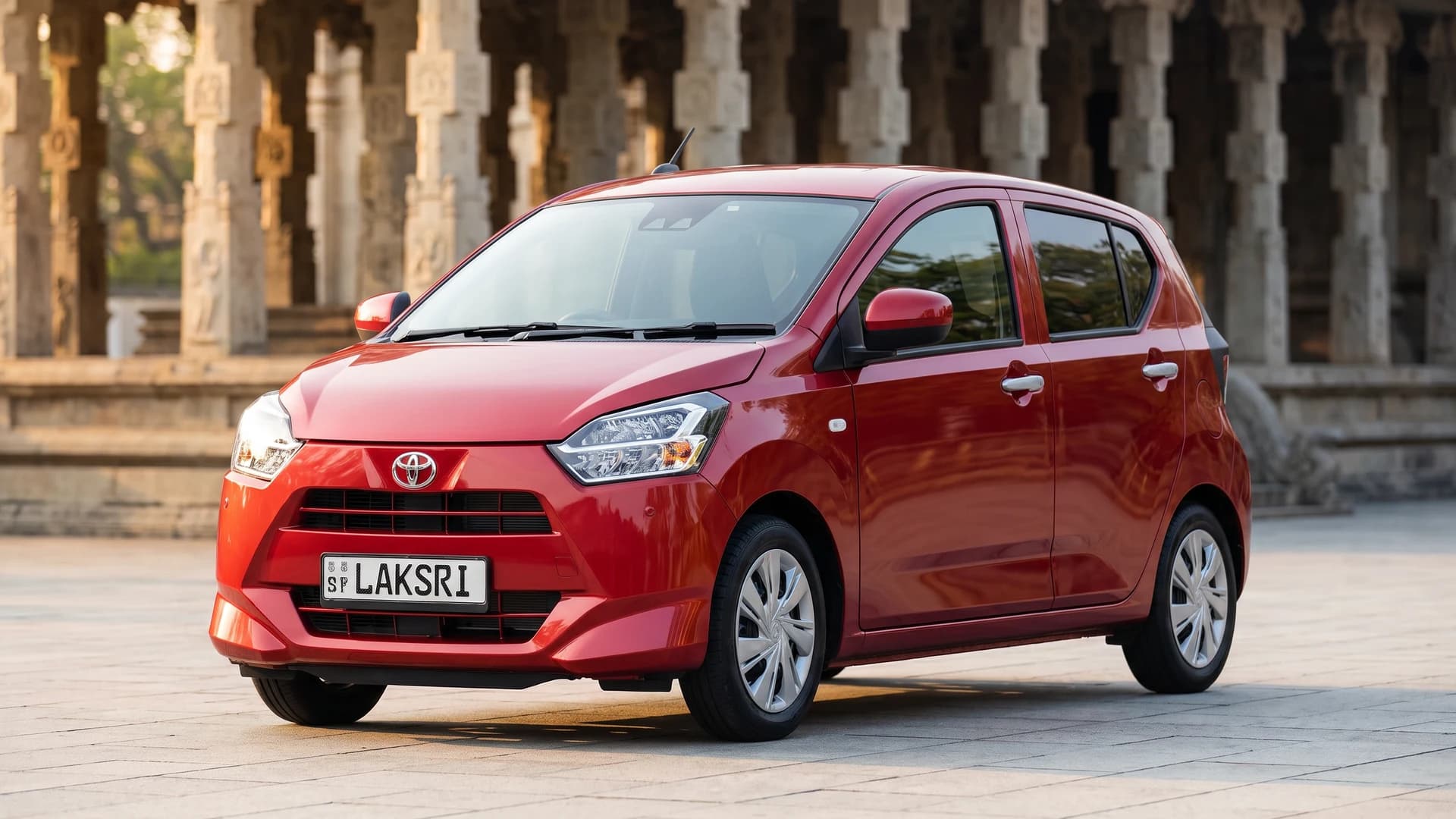 Toyota Pixis Epoch in Independence Square, Colombo
