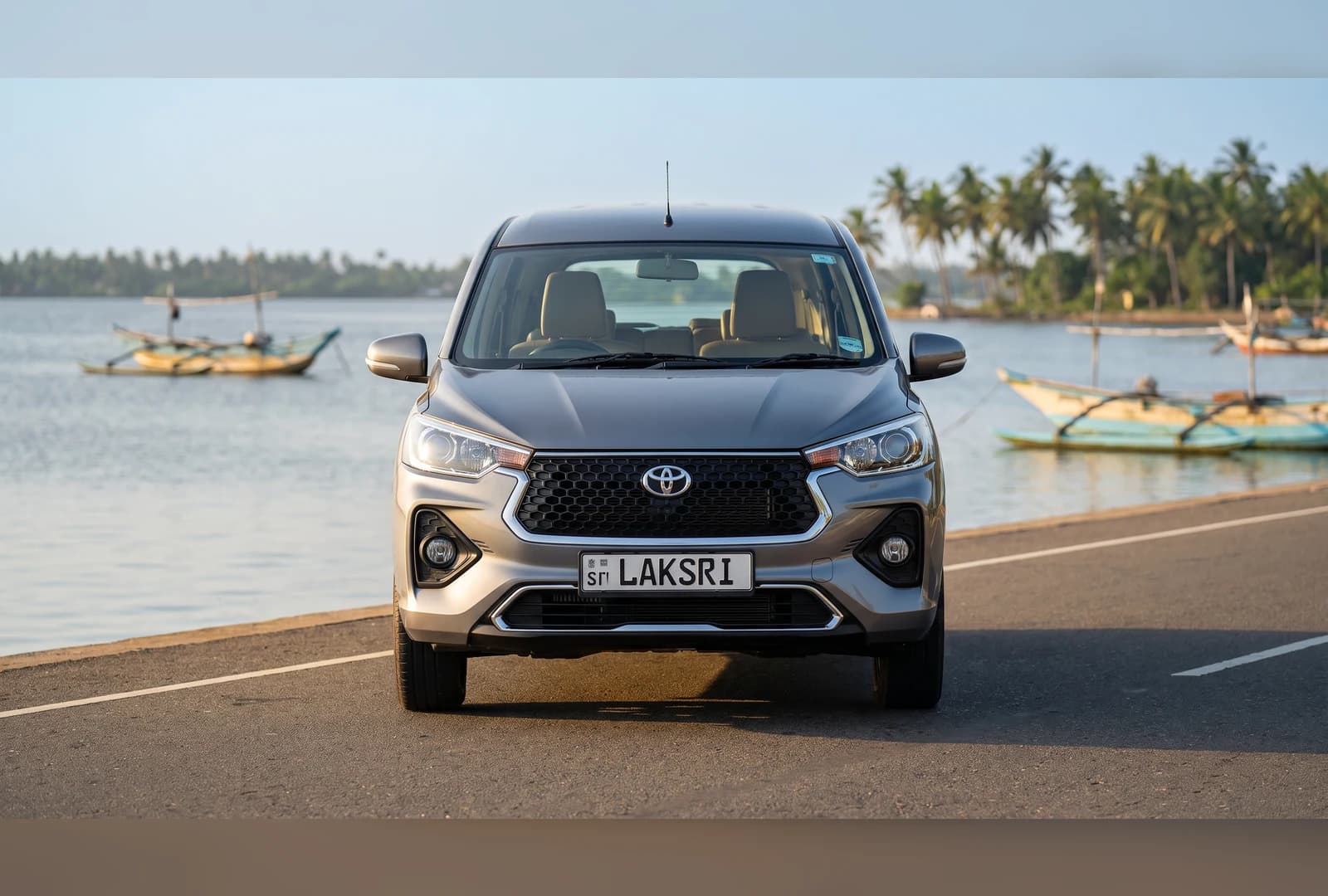 Toyota Rumion at the Negombo lagoon road