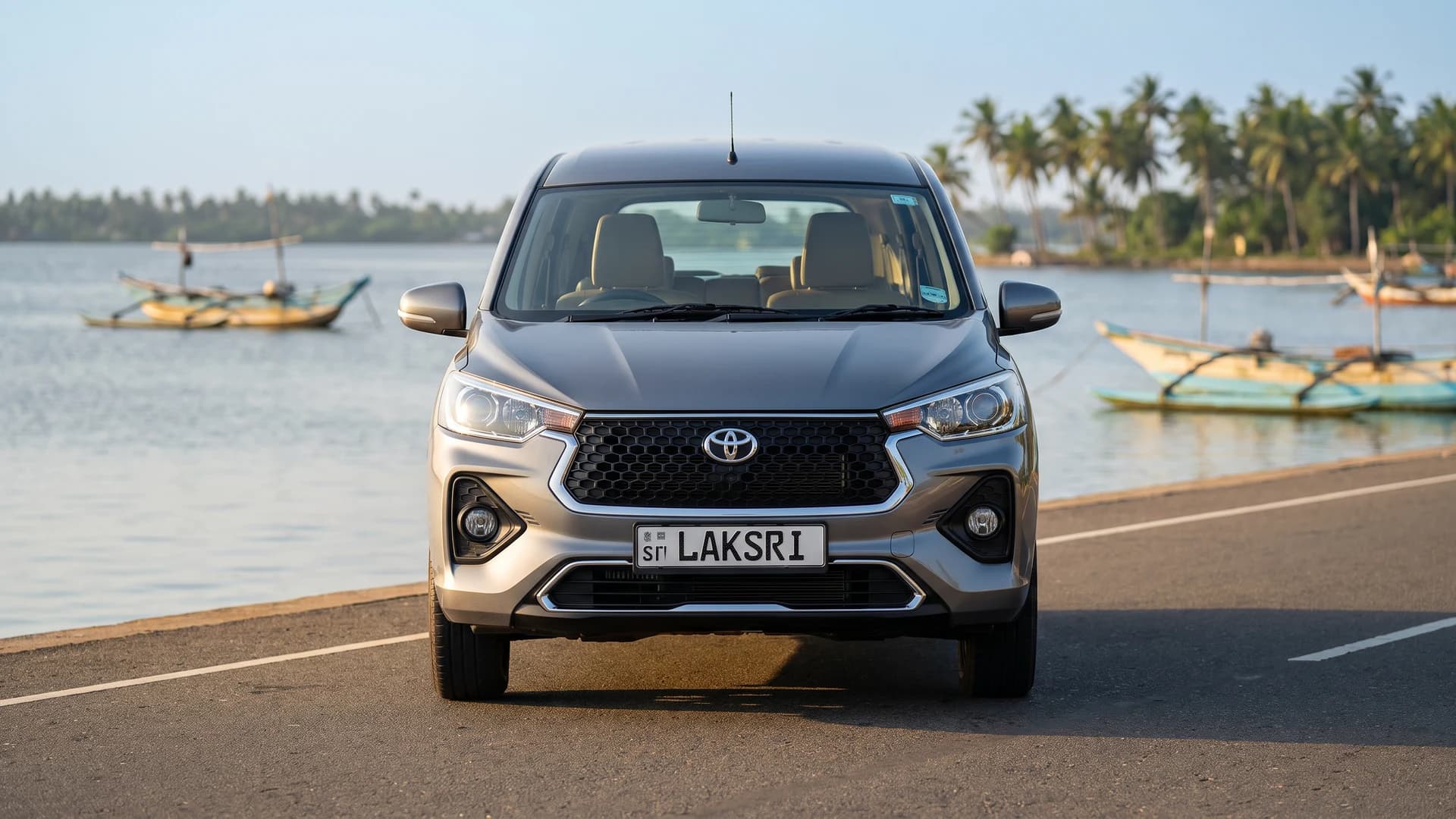 Toyota Rumion at the Negombo lagoon road