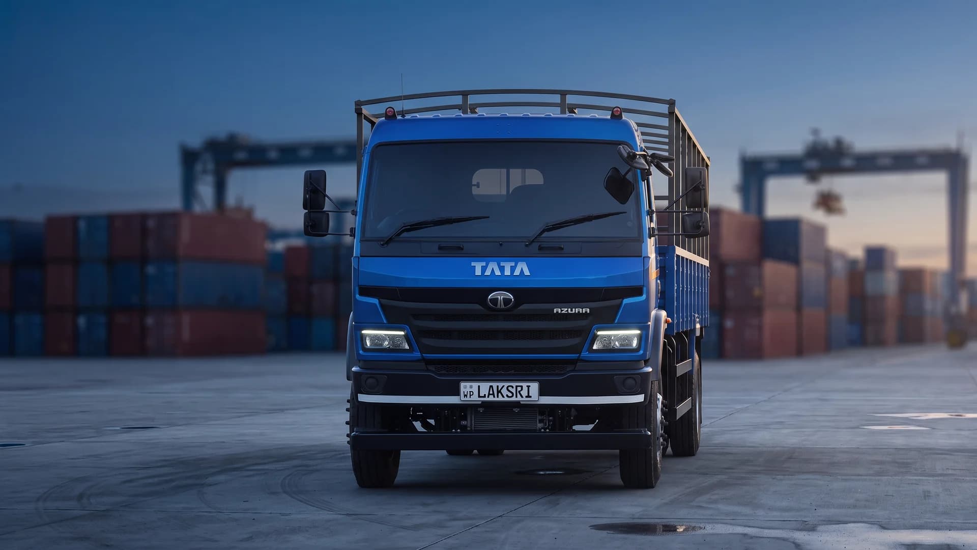 tata azura in colombo port apron